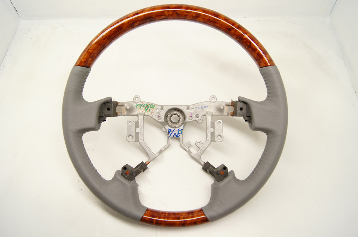 toyota avalon wood grain steering wheel #5